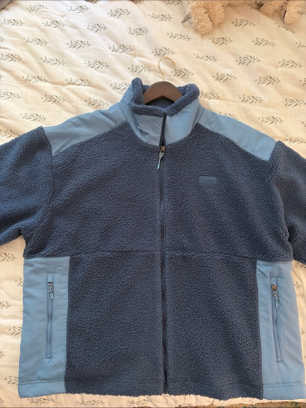 Men's Navy Blue Fleece Jacket - Zip Tie Front COTOPAXI